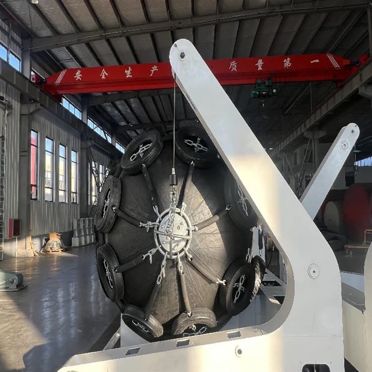Fender Davit For Marine Terminal